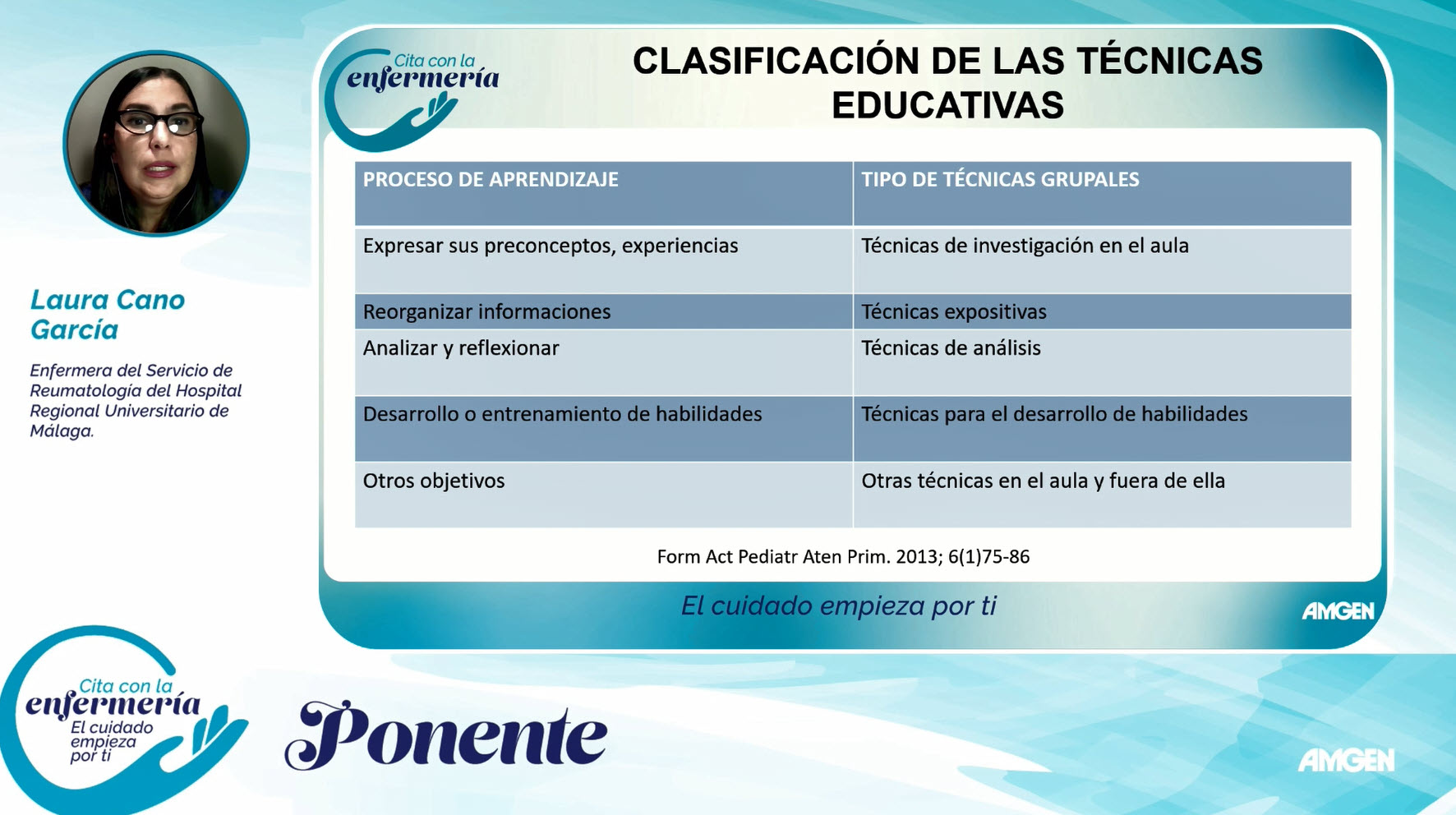 clasificar las tcnicas educativas